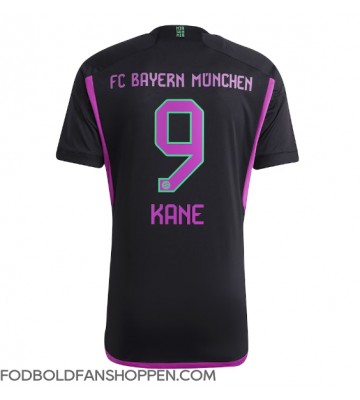 Bayern Munich Harry Kane #9 Udebanetrøje 2023-24 Kortærmet